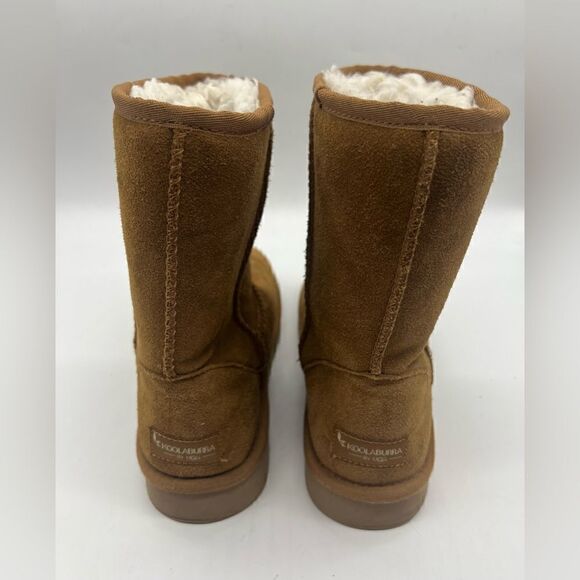 Koolaburra Boots by UGG Womens Size 6 Chestnut Koola Short Suede Winter - Picture 4 of 6